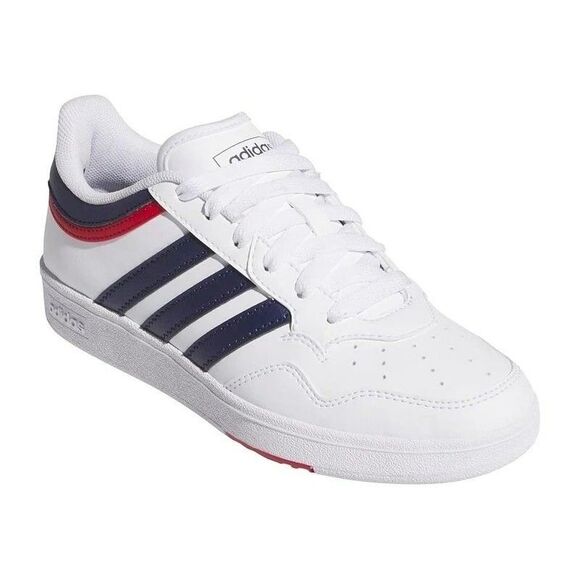 Adidas Hoops 4.0 Mens Size 10 / Women's 11 JQ9986 White Blue Red New Without Box - Picture 1 of 6